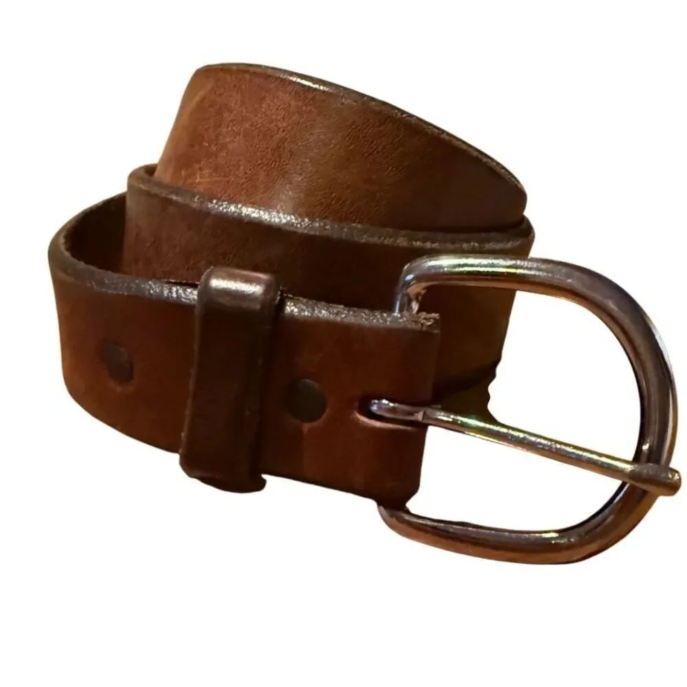 Tony Lama Brown Leather Belt Men’s Sz. 44
